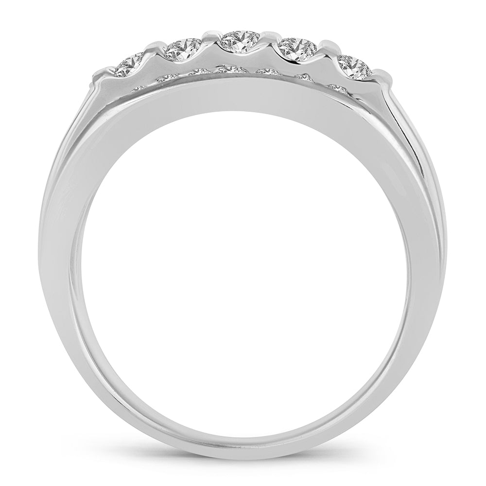 14K 1.00CT DIAMOND MENS RING