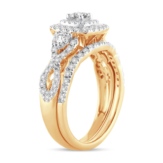 14K 1.00CT Diamond Bridal
