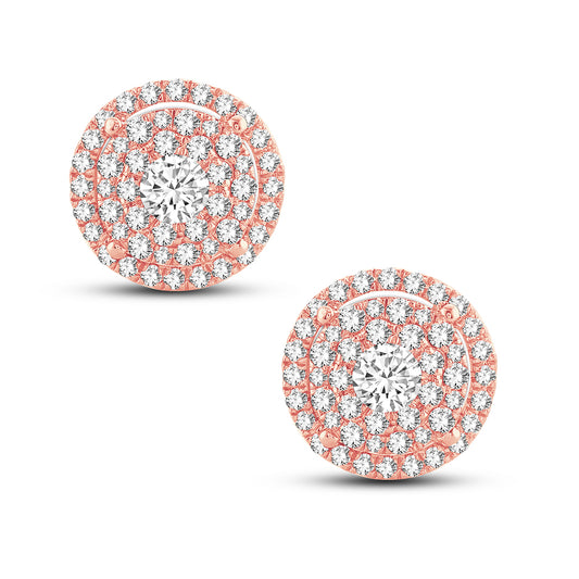 14K 2.05CT Diamond Earring