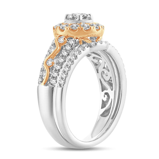 14K 1.14CT Diamond BRIDAL RING
