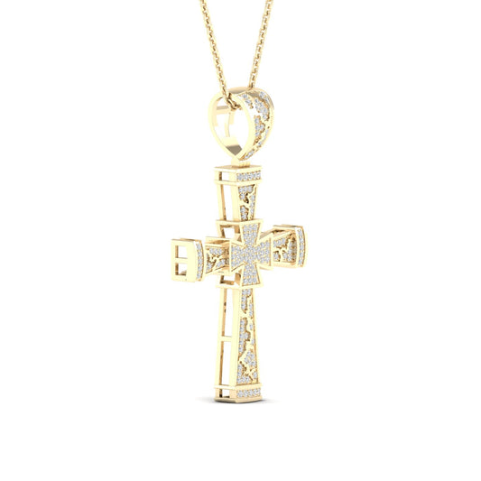 10K 0.40CT Diamond Pendant