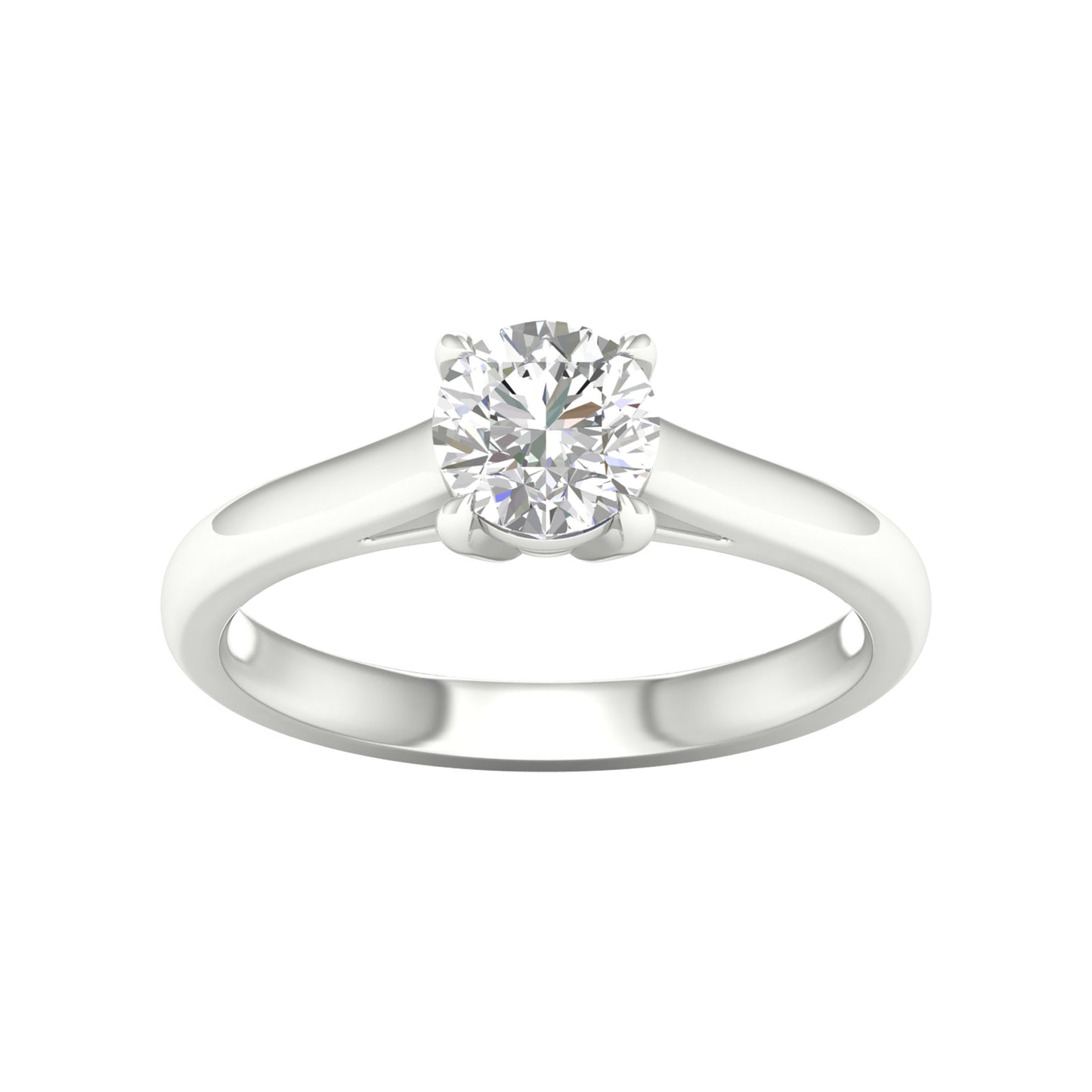 14K 1.00ct Certified Lab Grown Diamond Ring ( IGI Certified )