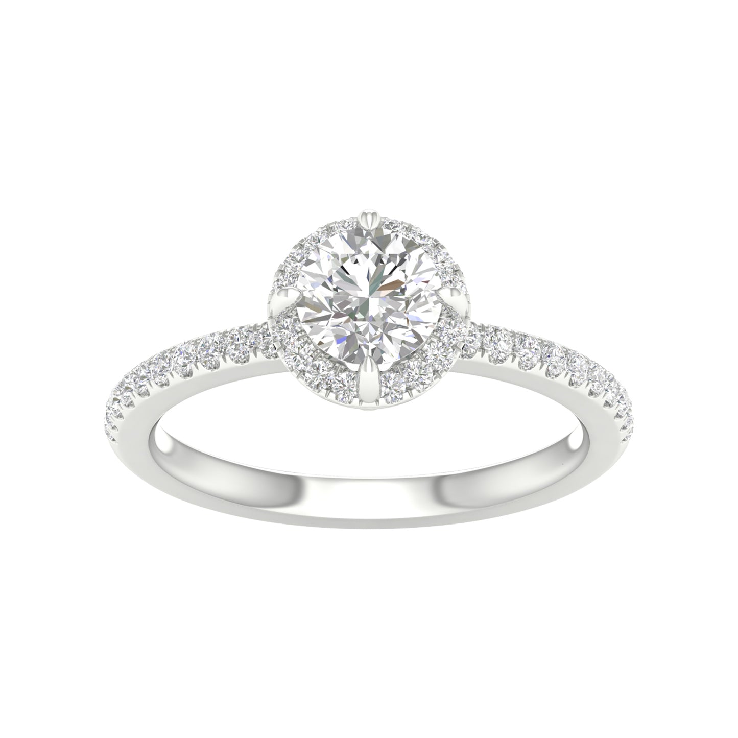 14K 1.25CT Certified Lab Grown Diamond Ring ( IGI Certified )