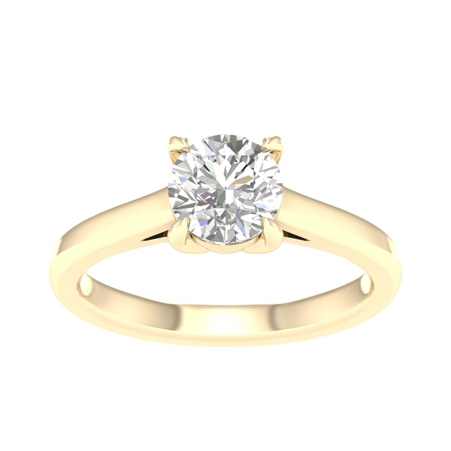 14K 1.50CT Certified Lab Grown Diamond Ring ( IGI Certified )