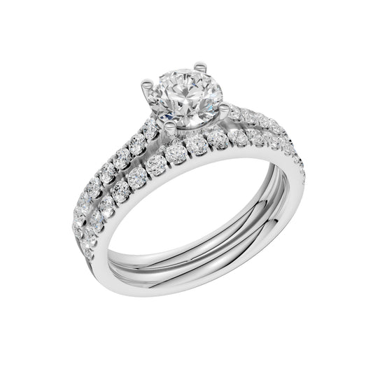 14K 1.75CT Lab Grown Diamond Bridal