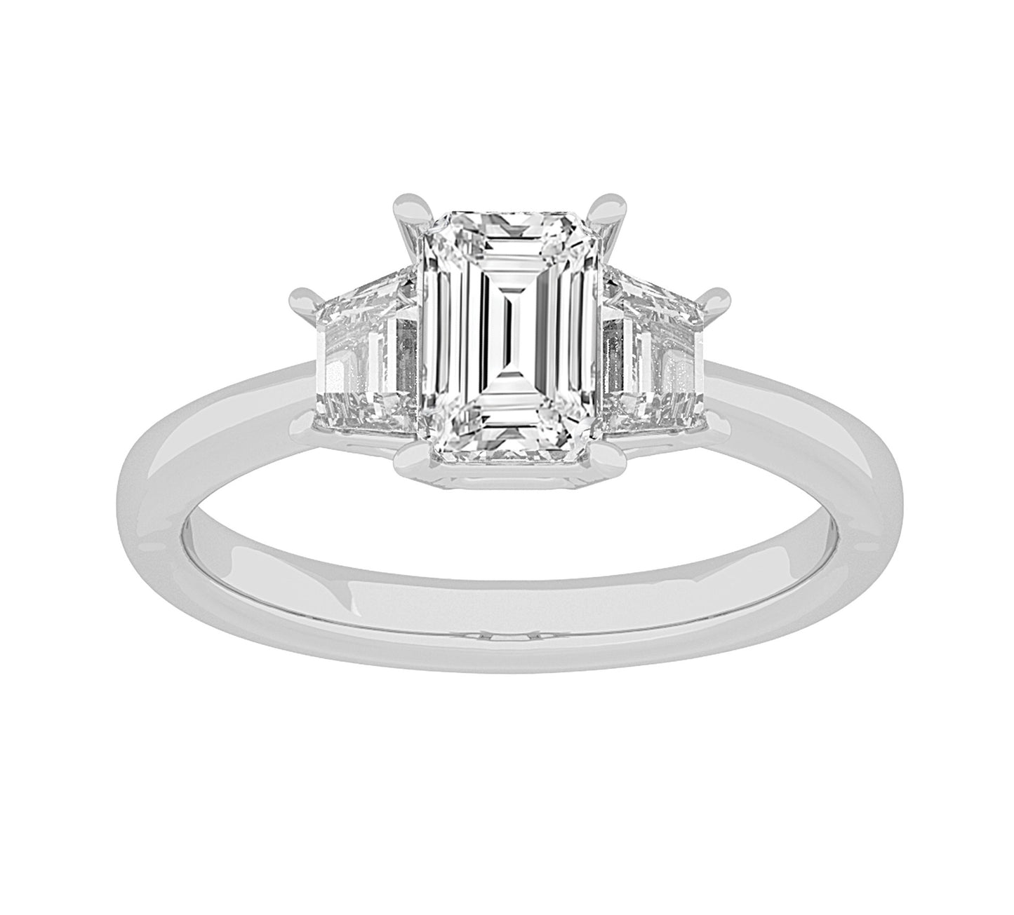 14K 1.57CT Lab Grown Diamond Ring