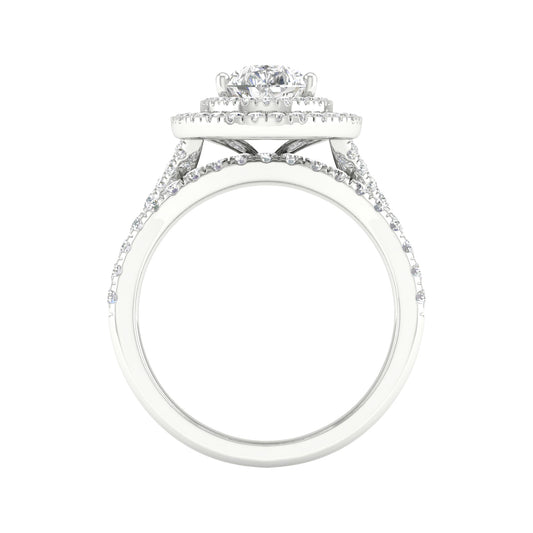 14K 2.25CT Lab Grown Diamond Bridal Ring