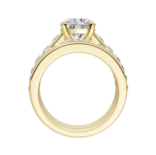 14K 3.33CT Lab Grown Diamond Bridal