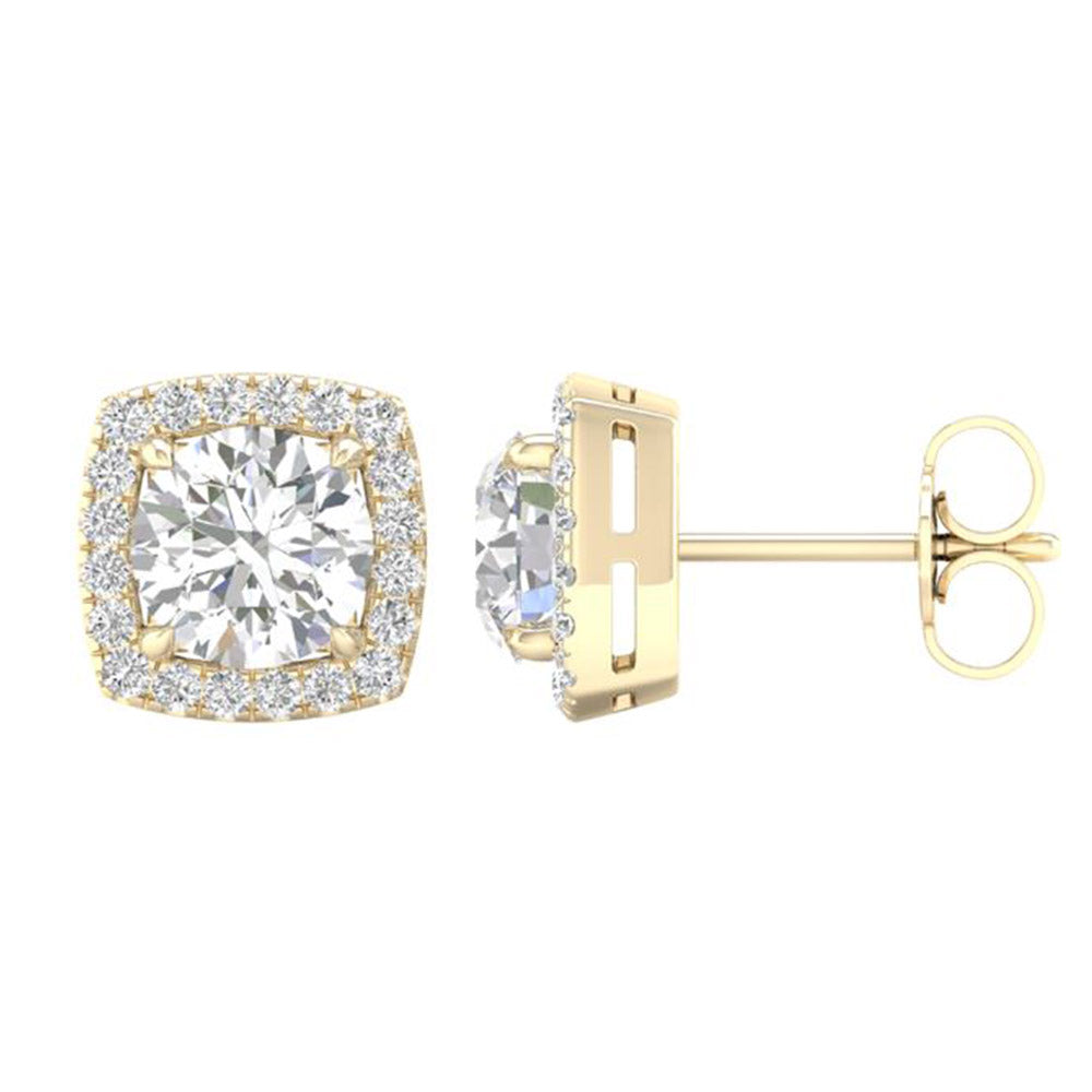 14K 1.16CT Lab Grown Earrings