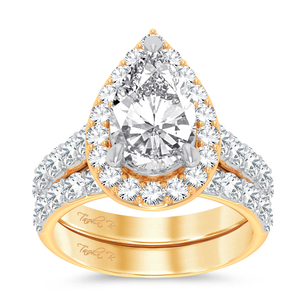 14K Certified Lab Grown Diamond Bridal Ring – Amor Jewelers