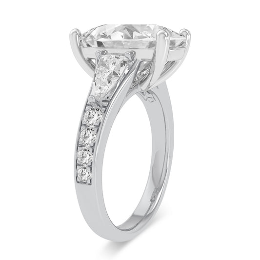 14K 3.90CT Certified Lab Grown Diamond Ring