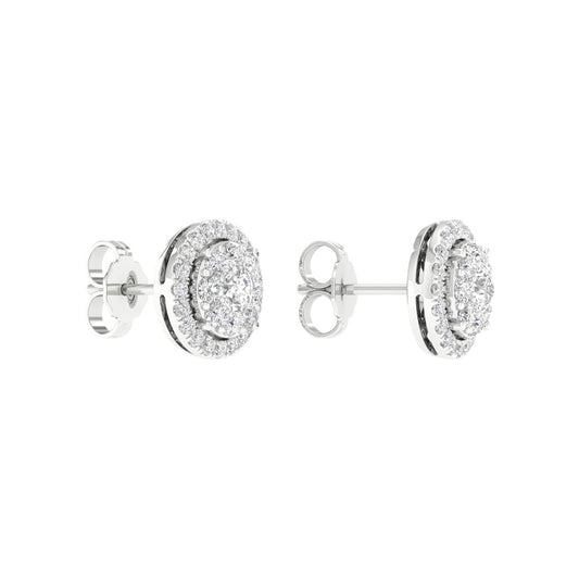 14K 1.00CT Lab Grown Earrings