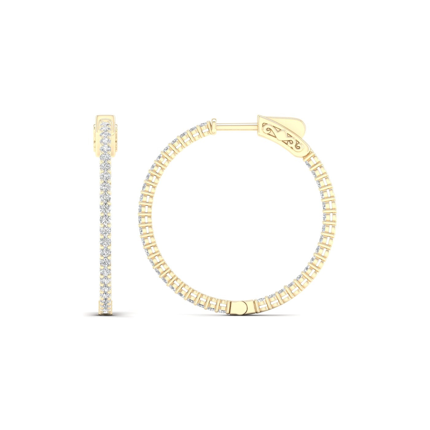 14k 0.38CT Lab Diamond Bridal Set