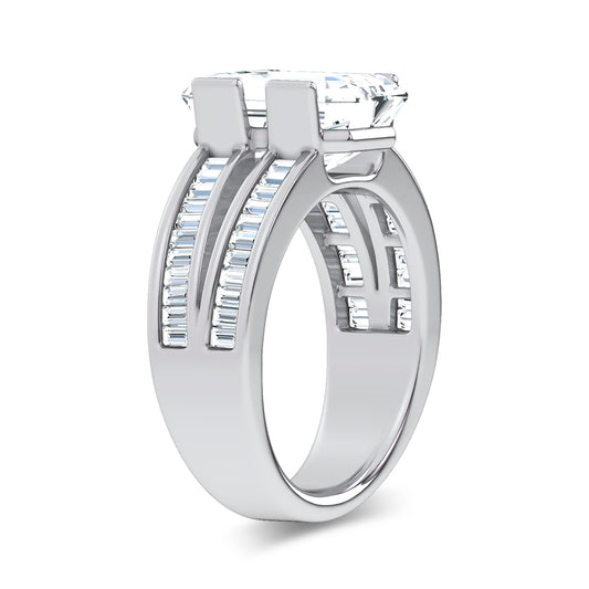 14K 5.46CT Diamond Engagement Ring