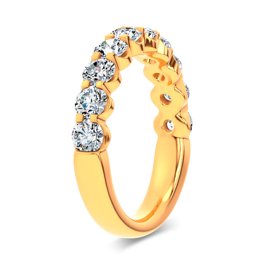 14K 1.50CT Lab Diamond Band