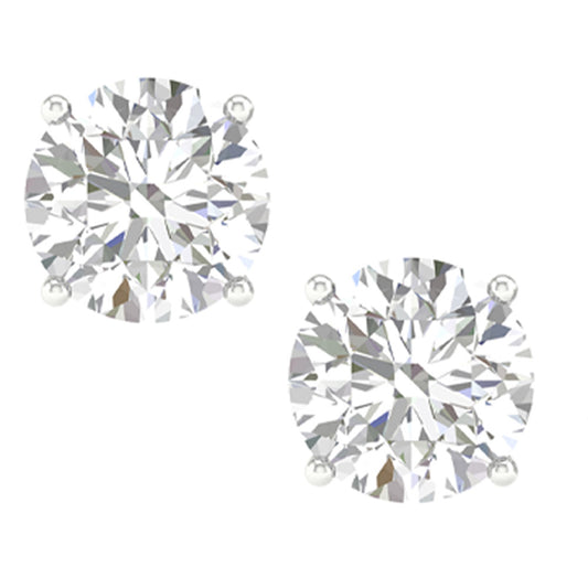 14K 2.00CT Certified Lab Grown Diamond Earring