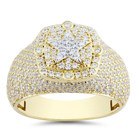 10K 2.13CT D-RING MEN RDS