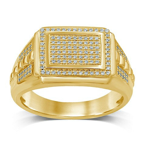 10K 0.31- 0.36CT RING MEN RDS MP