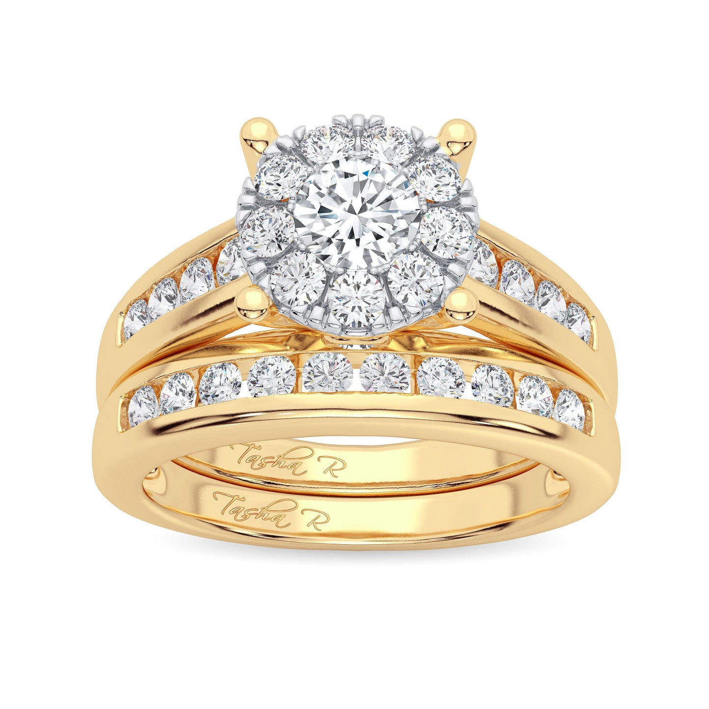 14K   0.50CT  DIA  BRIDAL  RING