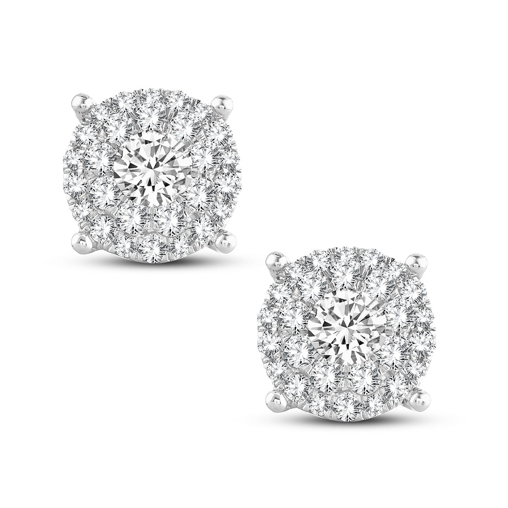 14K  1.54CT  Diamond Earring