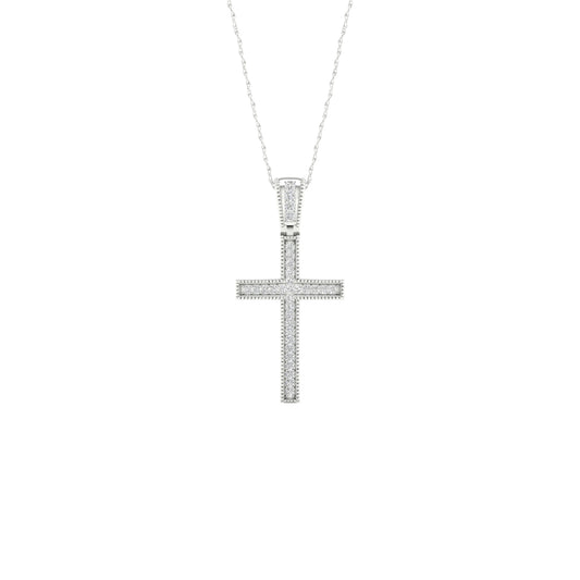 10K 0.10CT Diamond Pendant