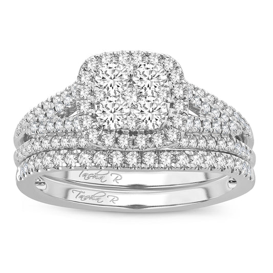 14K  1.00CT  Diamond BRIDAL SET