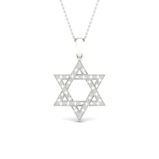 10K 0.10CT Diamond Pendants
