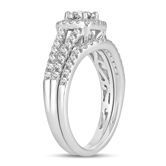 14K 1.00CT DIAMOND  BRIDAL RING