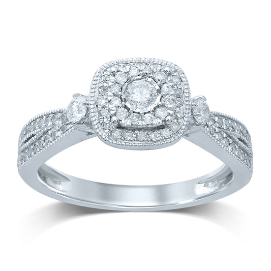 14K 0.40CT  Diamond RING