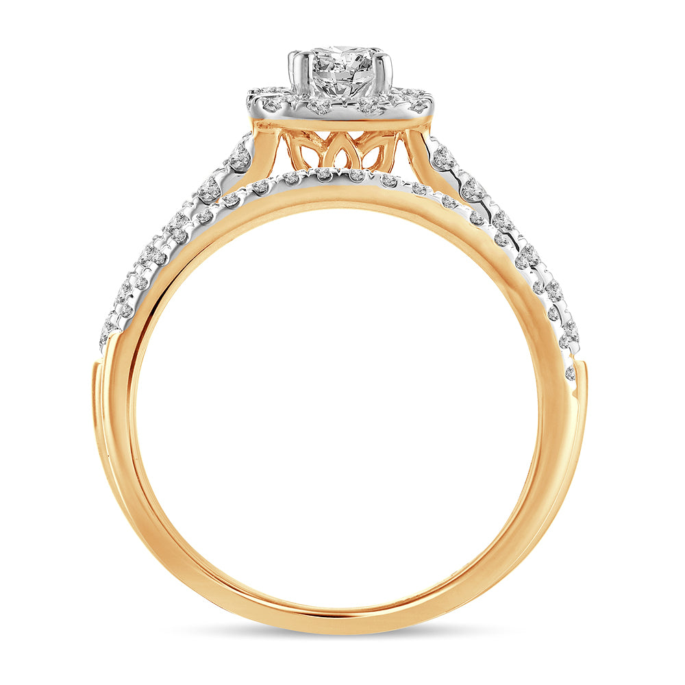 14K   1.00CT Diamond Bridal Ring