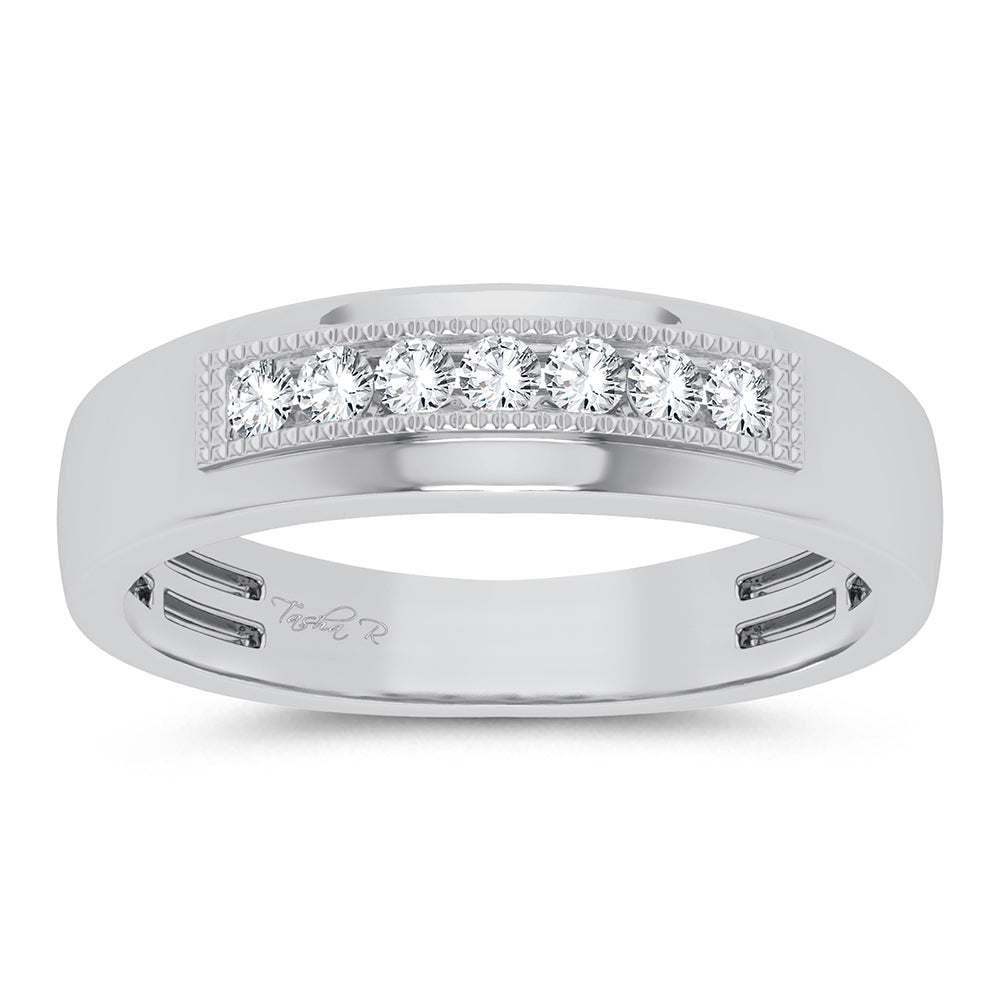 14K 0.25CT DIAMOND MENS RING