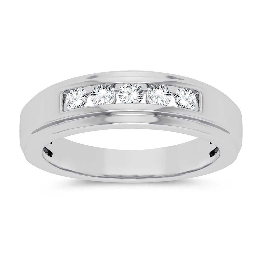 14K 0.50CT DIAMOND MENS RING