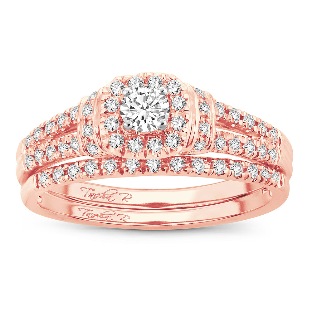 14K 0.50CT Diamond BRIDAL RING