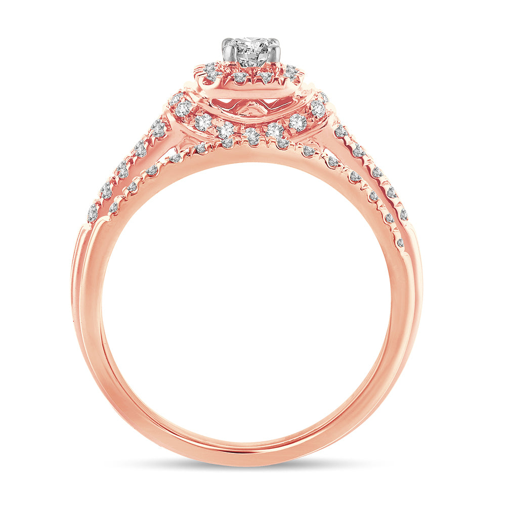14K 0.50CT Diamond BRIDAL RING