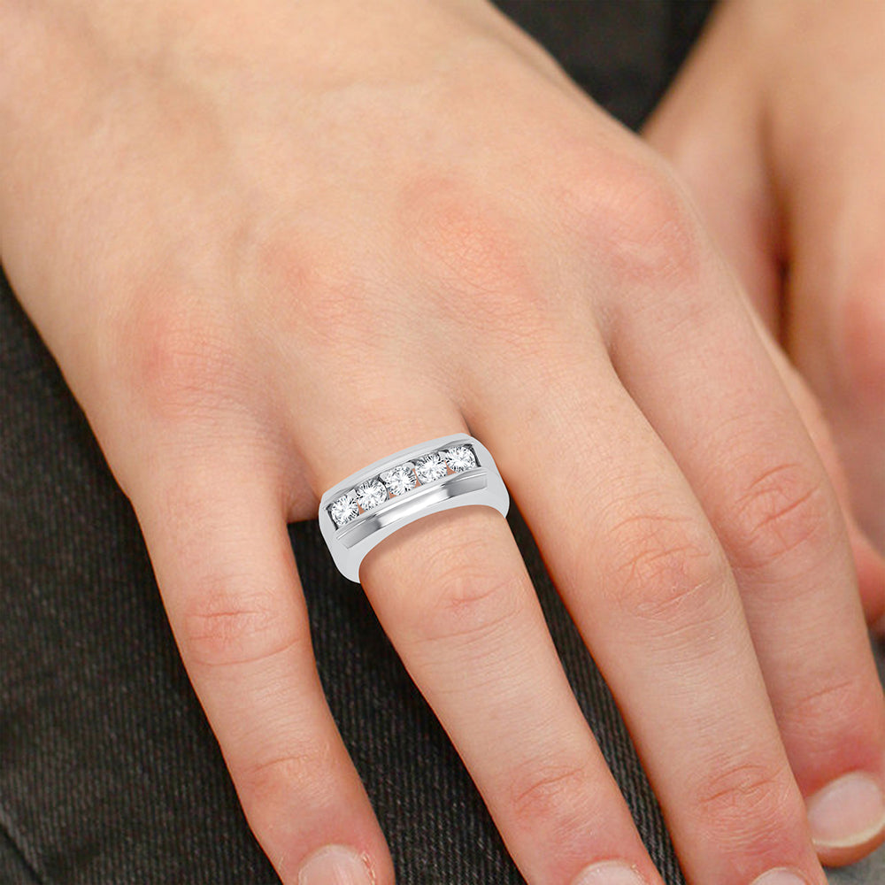 14K 1.50CT DIAMOND MEN'S RING