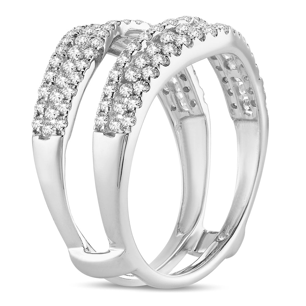14K 1.00CT Diamond RING GUARD
