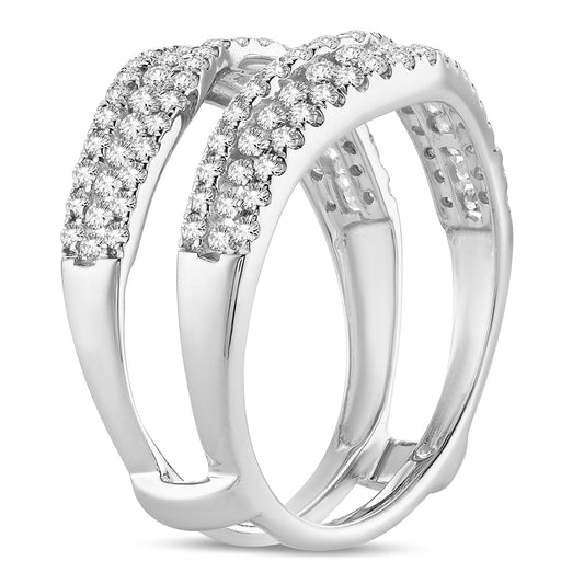 14K 1.00CT Diamond RING GUARD