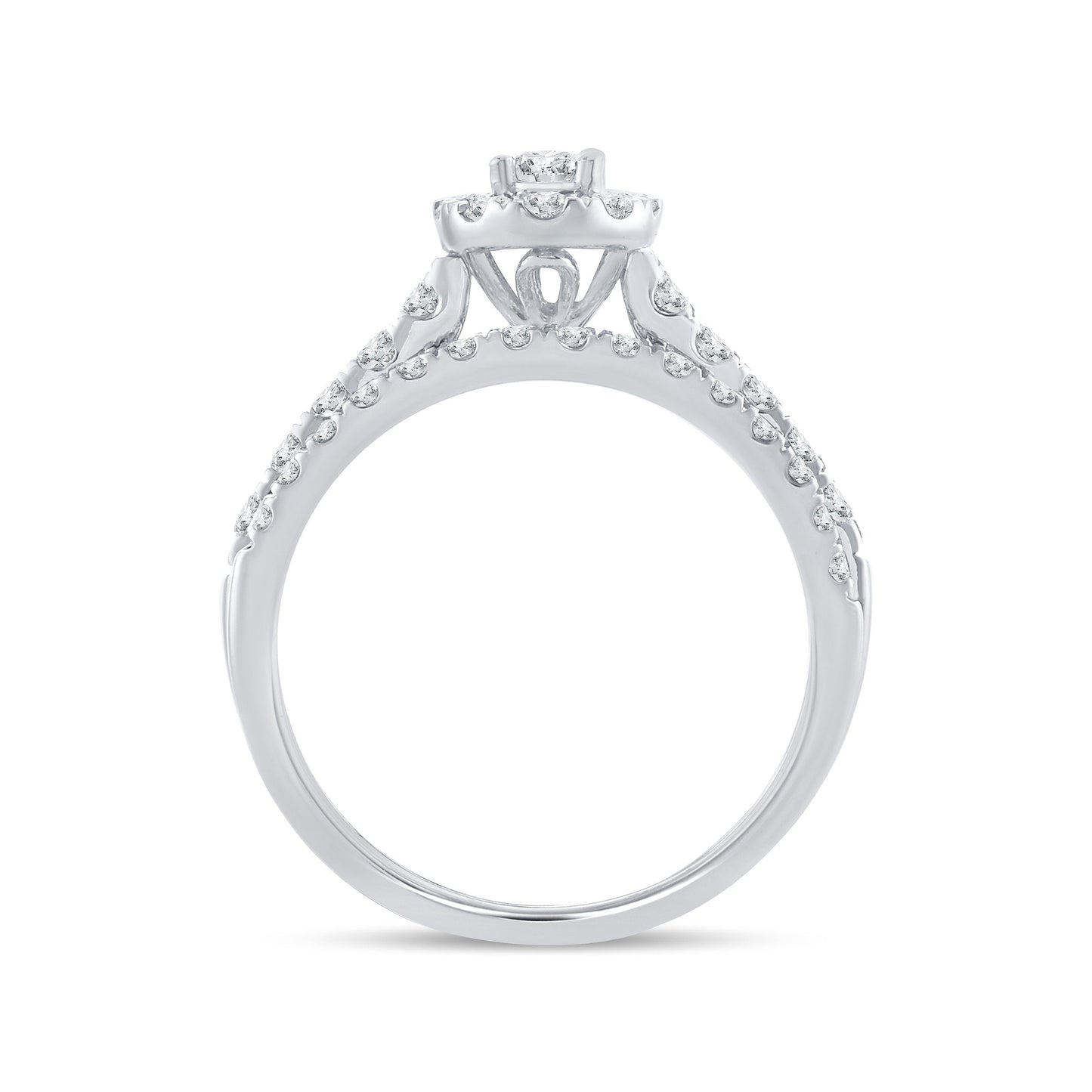 14K 1.15CT Diamond BRIDAL RING