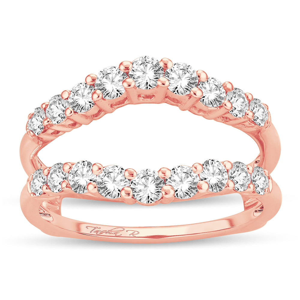 14K 1.00CT Diamond RING GUARD
