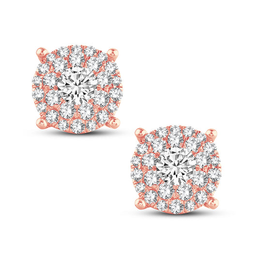 14K  1.54CT  Diamond Earring