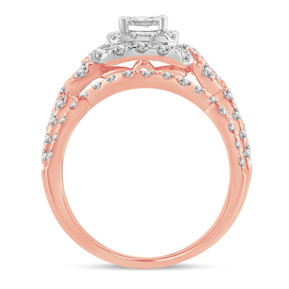 14K 2.00CT Diamond BRIDAL RING