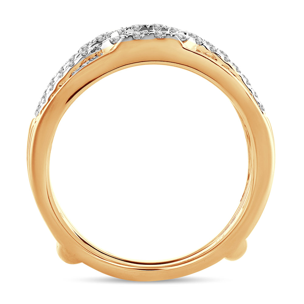 14K  0.50CT  Diamond  RING GUARD