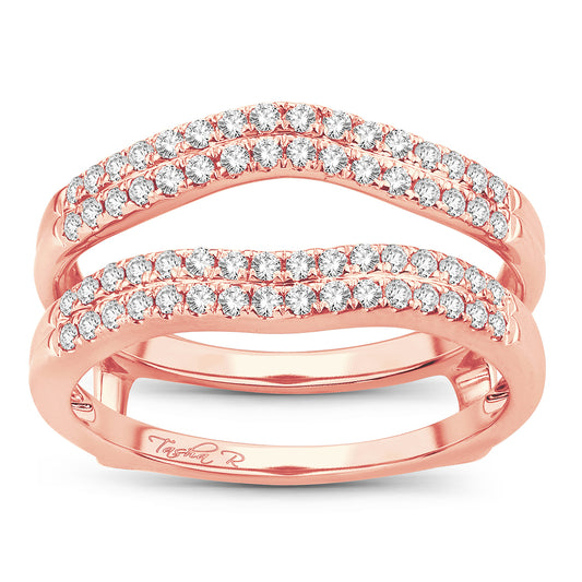 14K  0.50CT  Diamond  RING GUARD