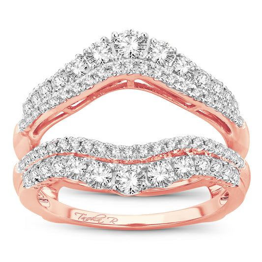 14K 1.00CT Diamond RING GUARD