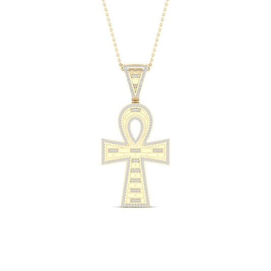 10K 0.50CT Diamond Pendant