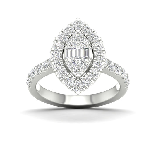 14K 1.00ct Diamond Ring