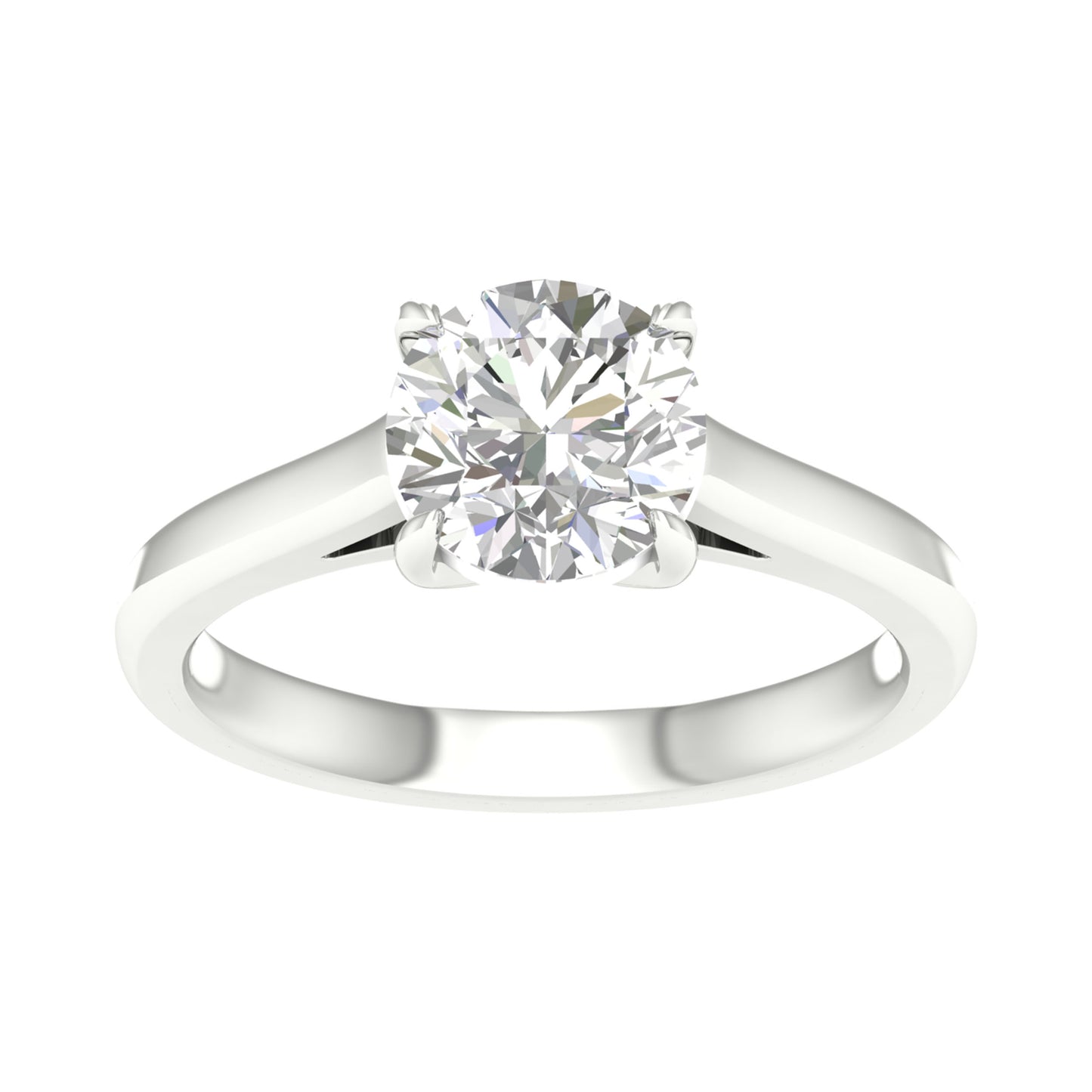14K 2.50CT Certified Lab Grown Diamond Ring ( IGI Certified )