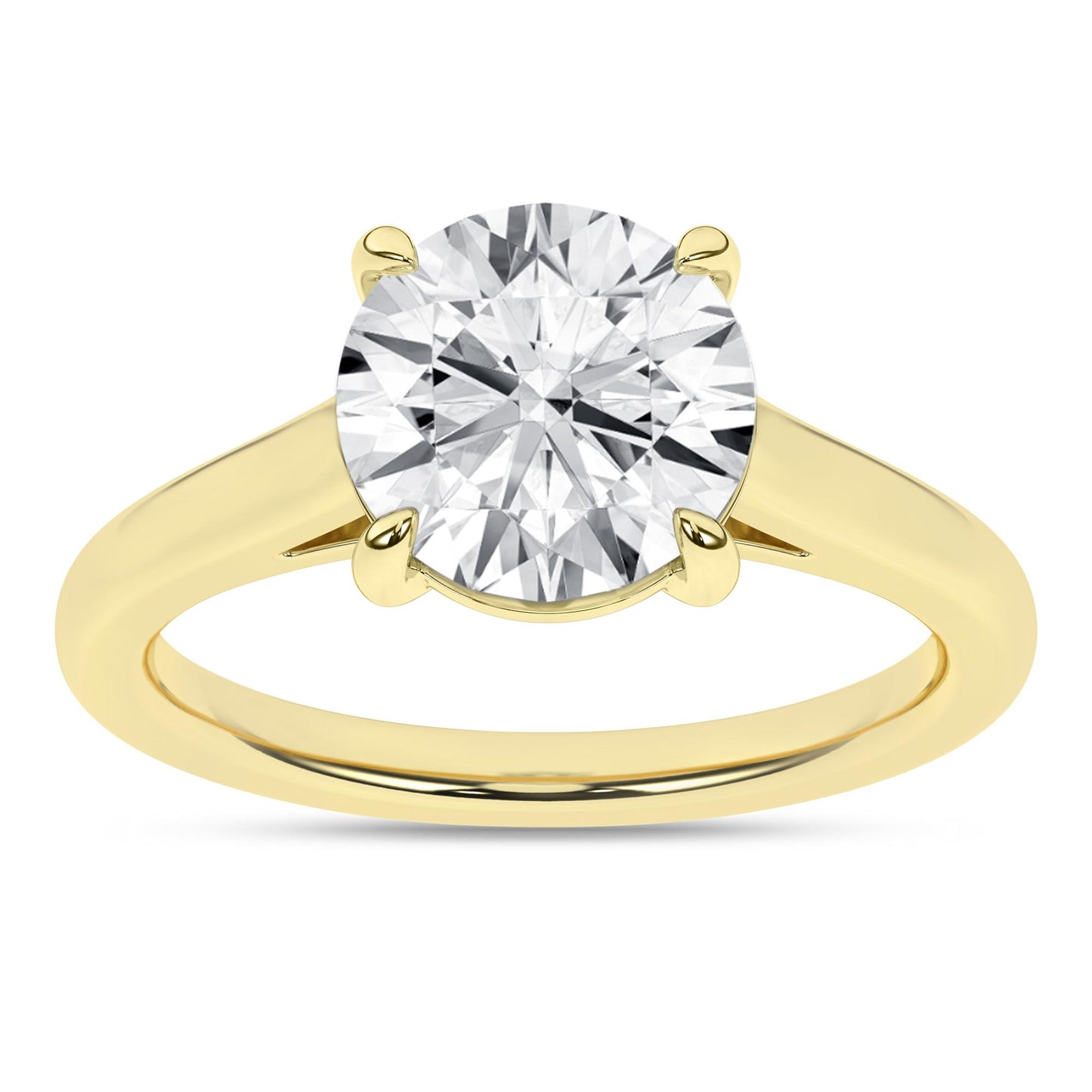 10K 2.00CT Certified Lab Grown Diamond Ring