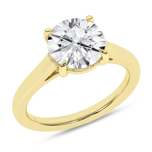 10K 0.50CT  Certified Lab Grown Diamond Ring