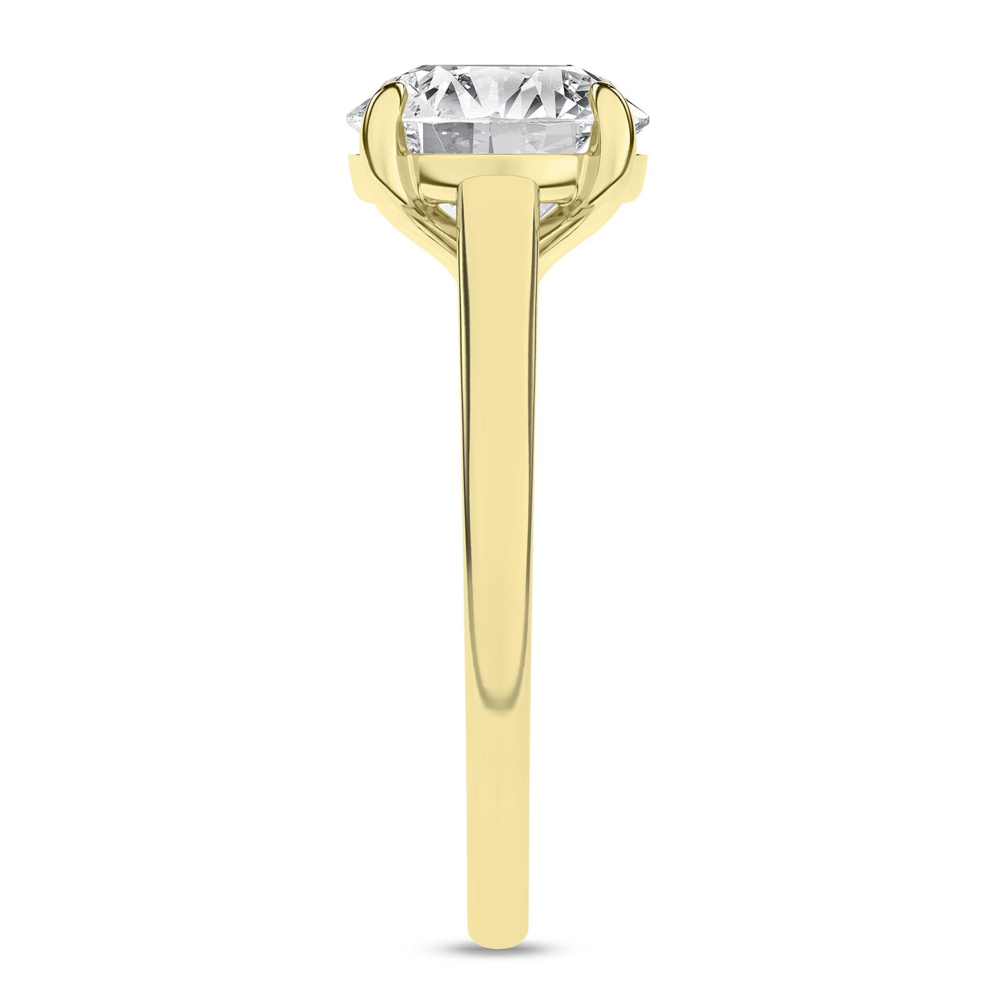 10K 2.00CT Certified Lab Grown Diamond Ring